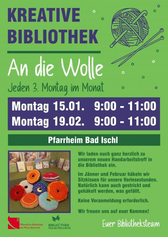 Kreative Bibliothek - An die Wolle 