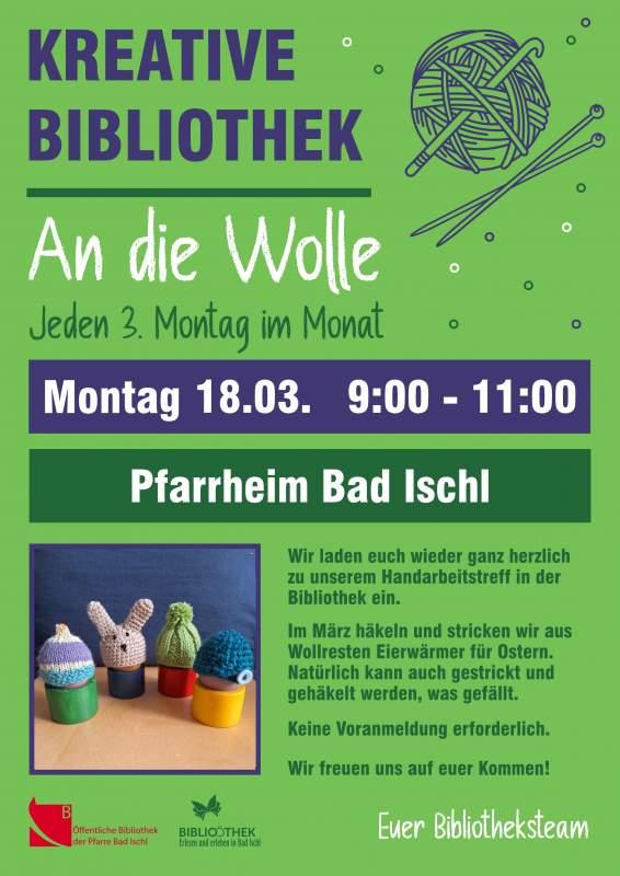 Kreative Bibliothek - An die Wolle 