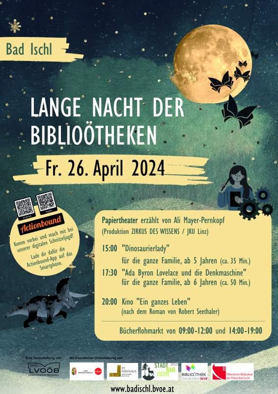 Lange Nacht der BibliOÖtheken, 26.04.2024 