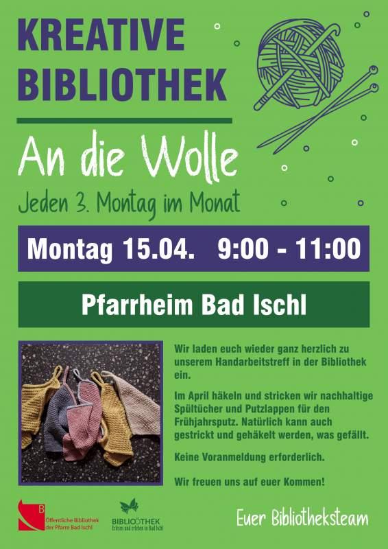 Kreative Bibliothek - An die Wolle 