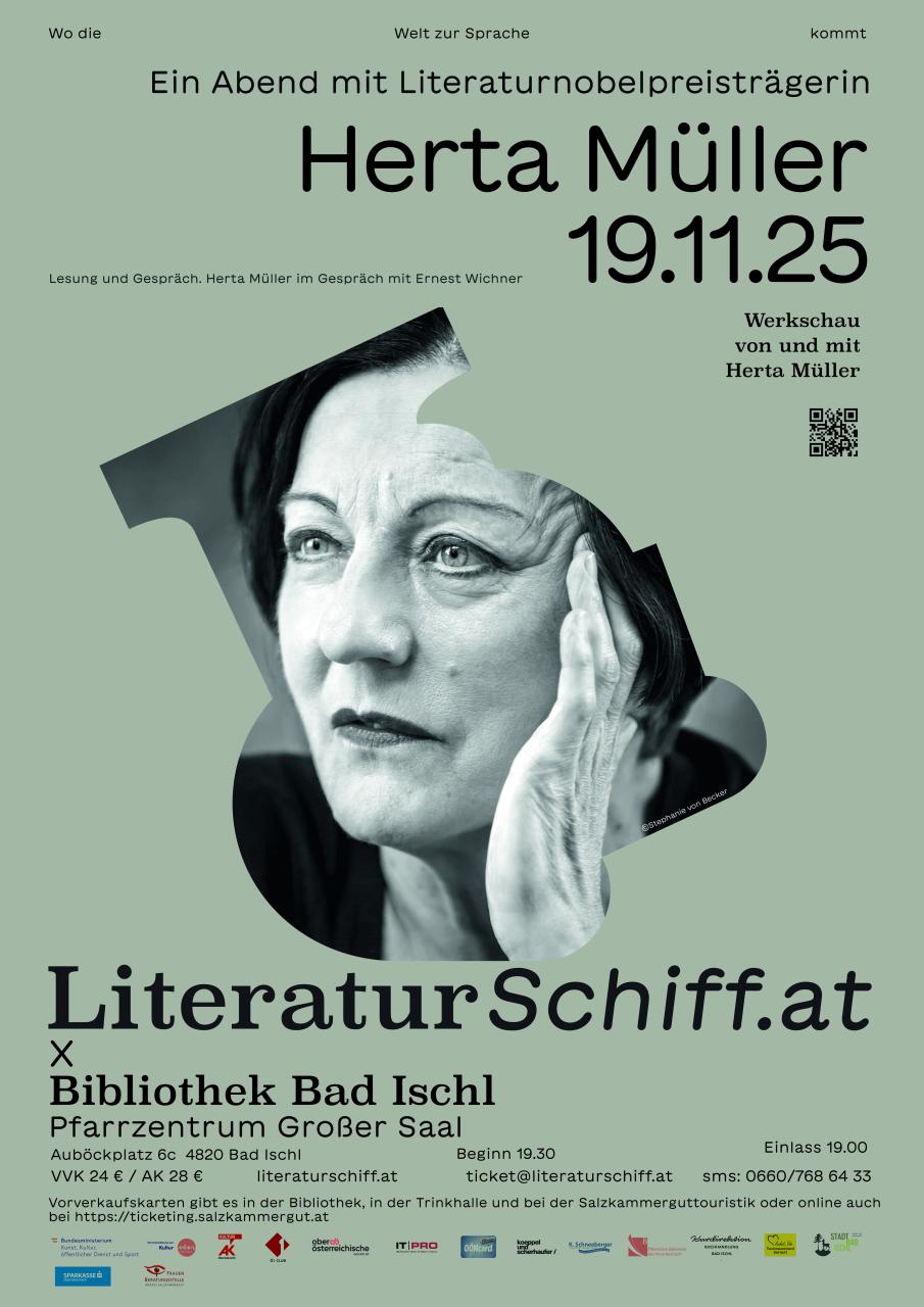 Plakat Herta Müller