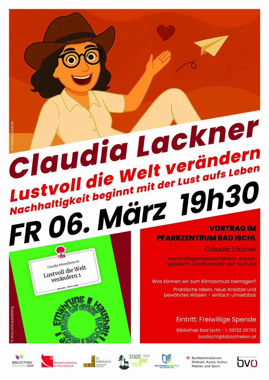Claudia Lackner Plakat