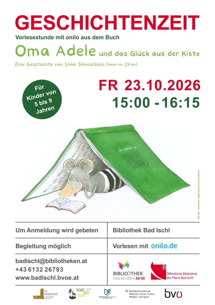 Geschichtenzeit_Oma Adele_Plakat