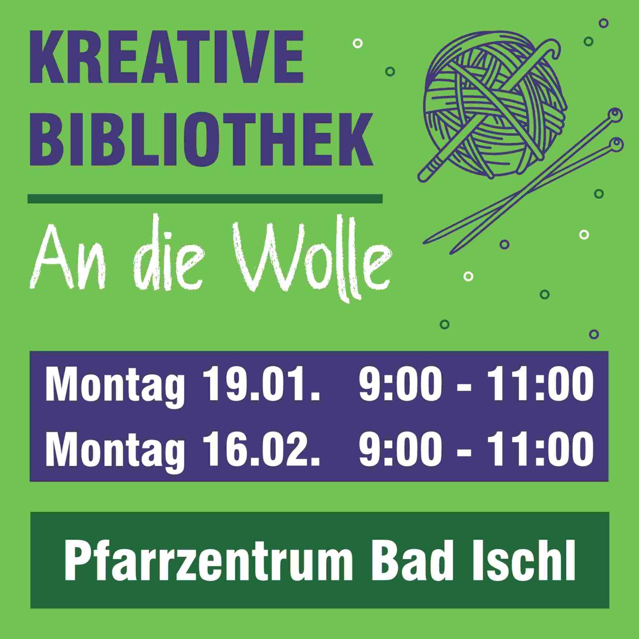 An die Wolle - Jan26 Schal 1x1