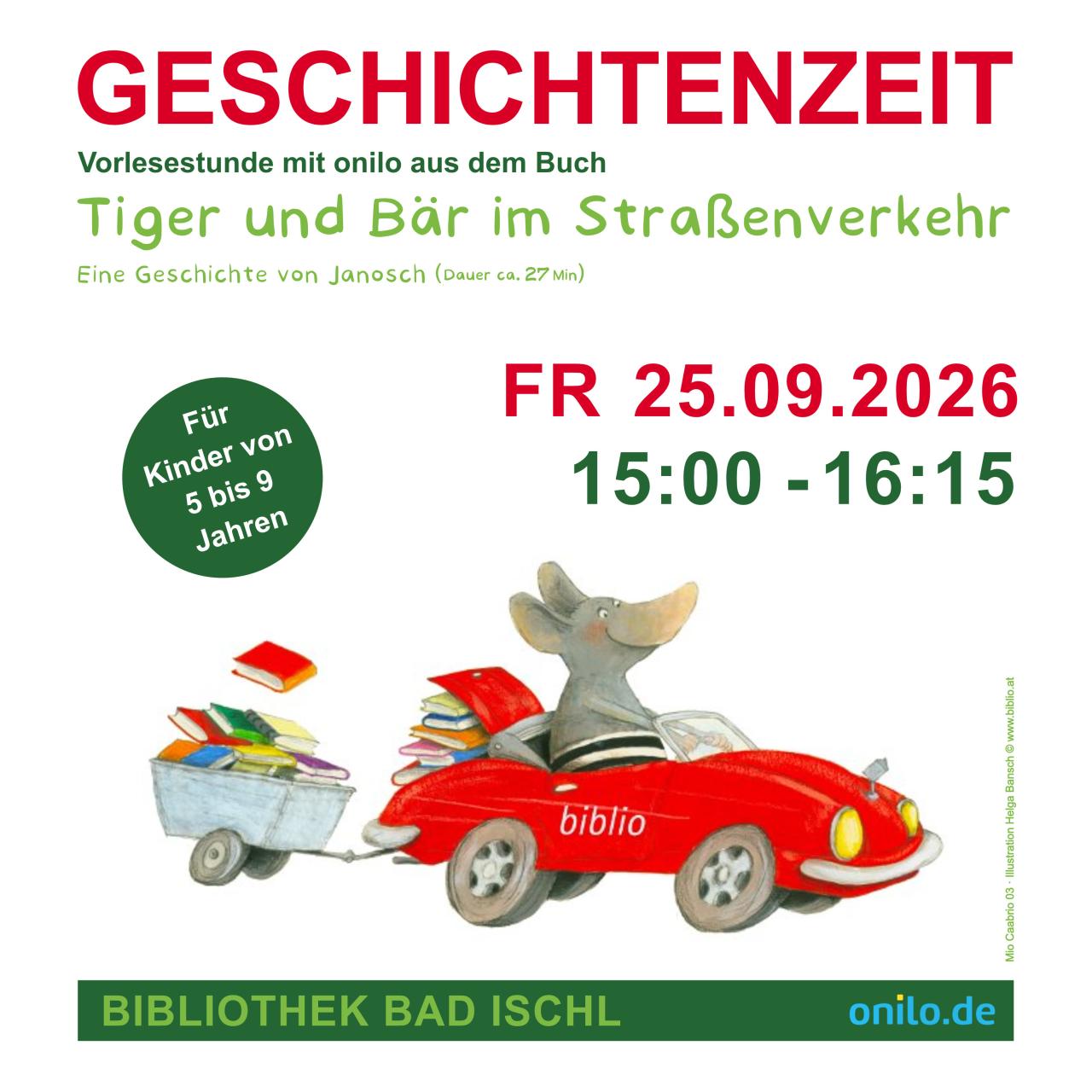 Geschichtenzeit Tiger und Bär 1x1